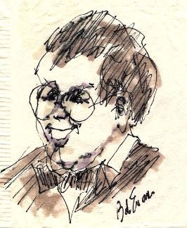 Picture of Carl drawn Bob Evans