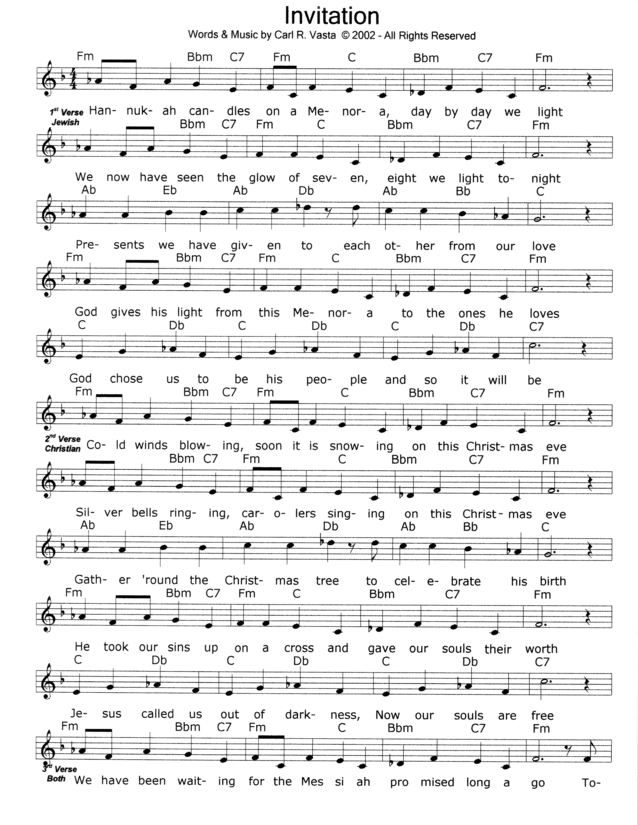 Lead Sheet-Page 1