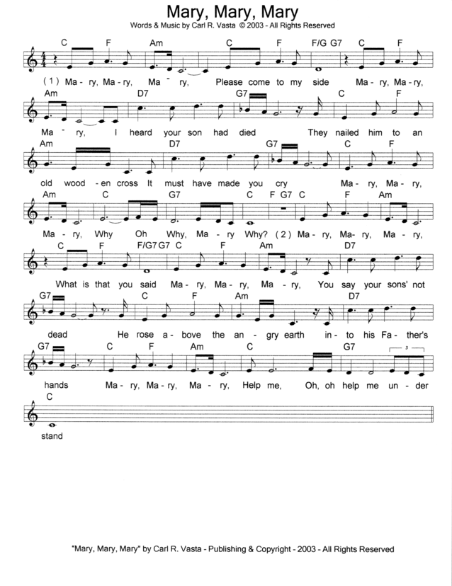 Lead Sheet-Page
