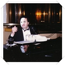 Picture of Carl in Phantom mask at Hyatt Regency Hotel