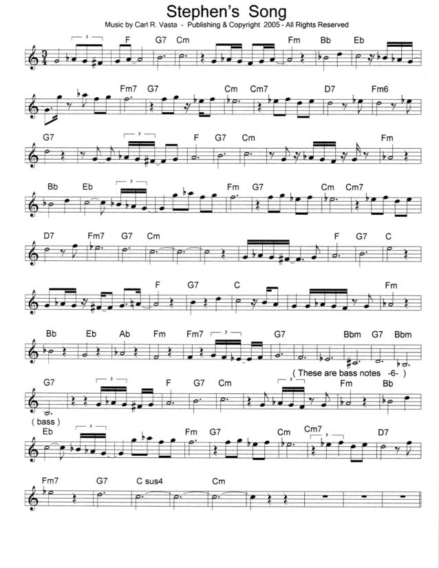 Lead Sheet-Page