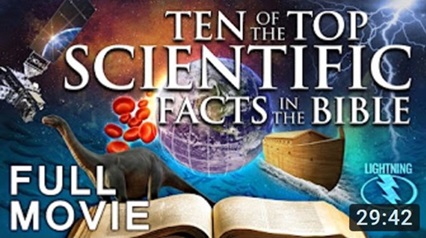 Ten of the top scientific facts in the bible