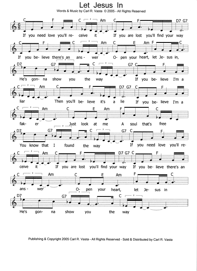 Lead Sheet-Page