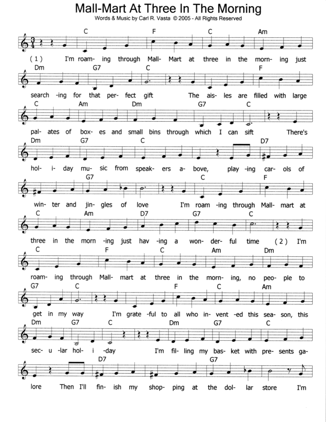 Lead Sheet-Page 1